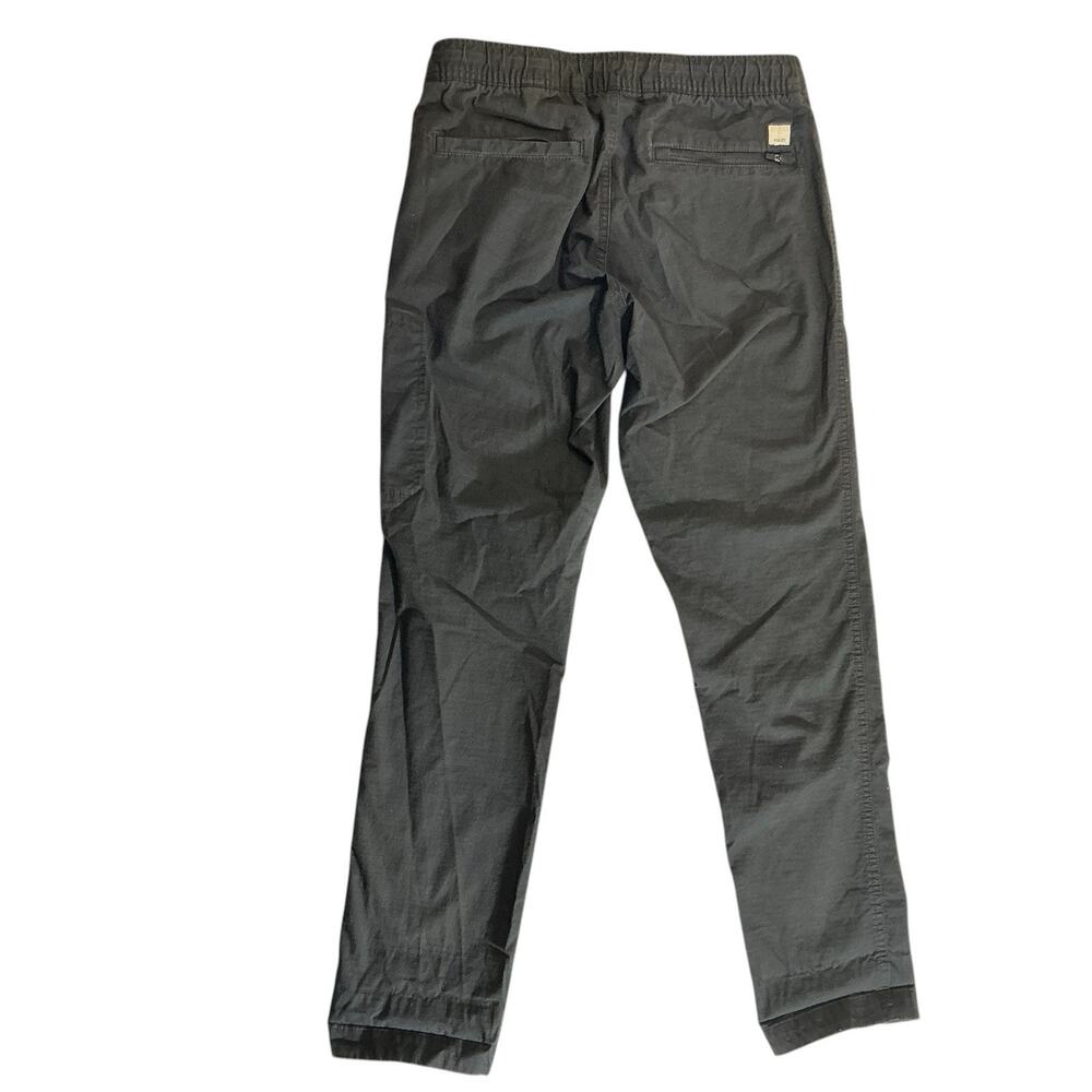Vuori Ripstop Pants XS Womens Gray Pockets Drawstring Ankle Casual Mid Rise